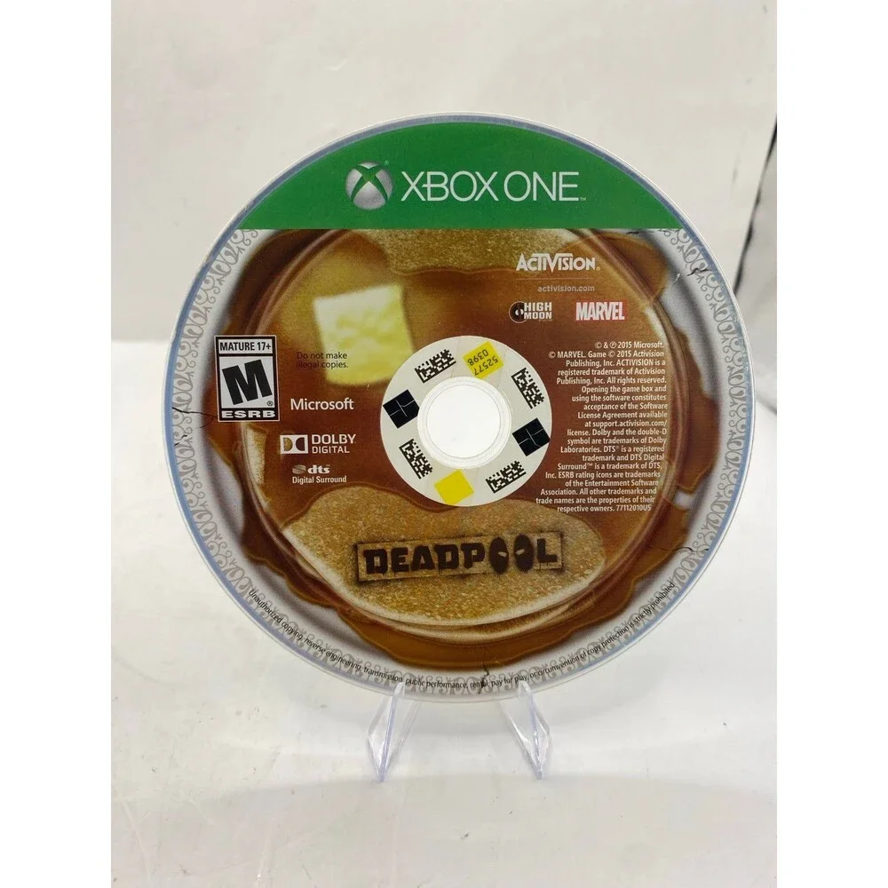 Deadpool (Microsoft Xbox One, 2015) Disc Only